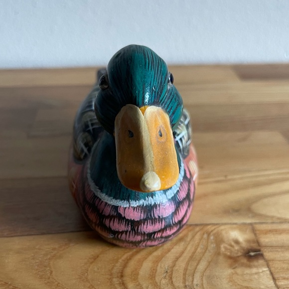 Vintage Ceramic Hand Painted Duck - Picture 4 of 5